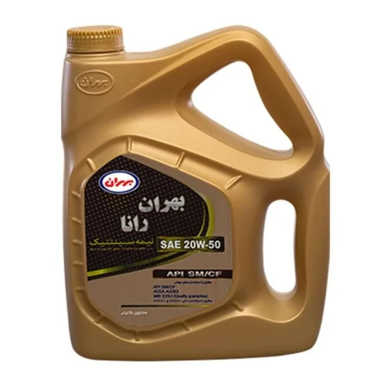 روغن موتور خودرو بهران مدل Rana SM 20W50 حجم چهار لیتر