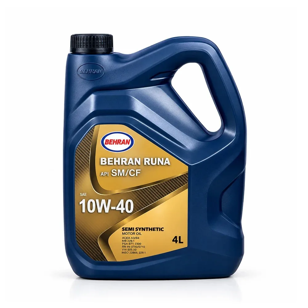 روغن موتور بهران رانا 10w-40 SM حجم 4 لیتر