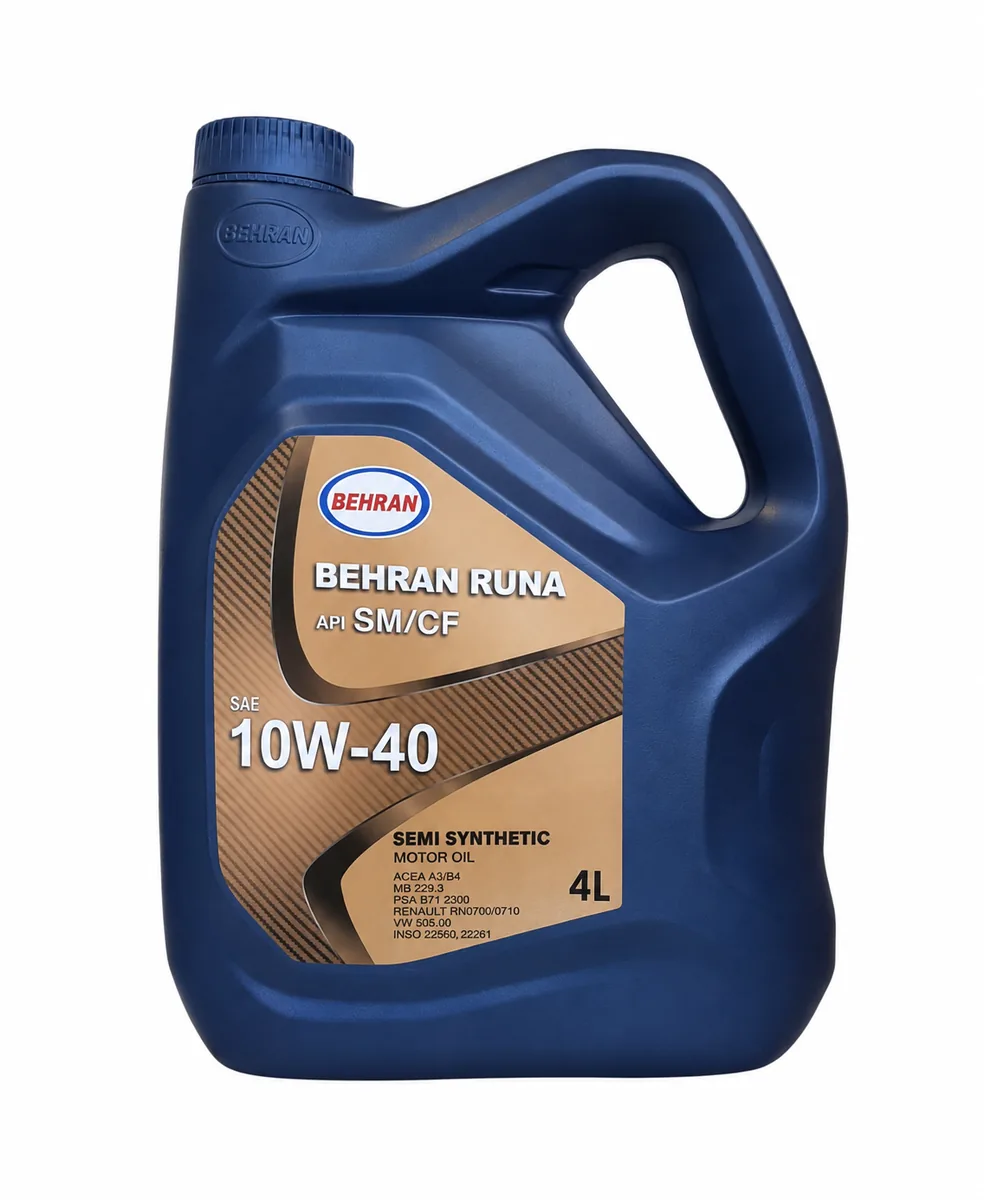 روغن موتور بهران رانا 10w-40 SM حجم 4 لیتر