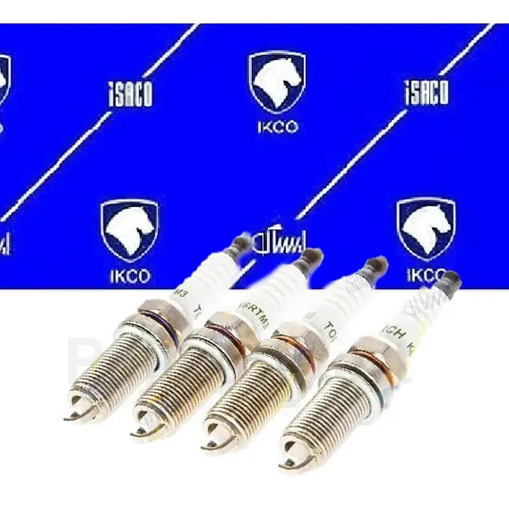 شمع موتور سمند EF7 تورچ بسته 4 عددی ایساکو