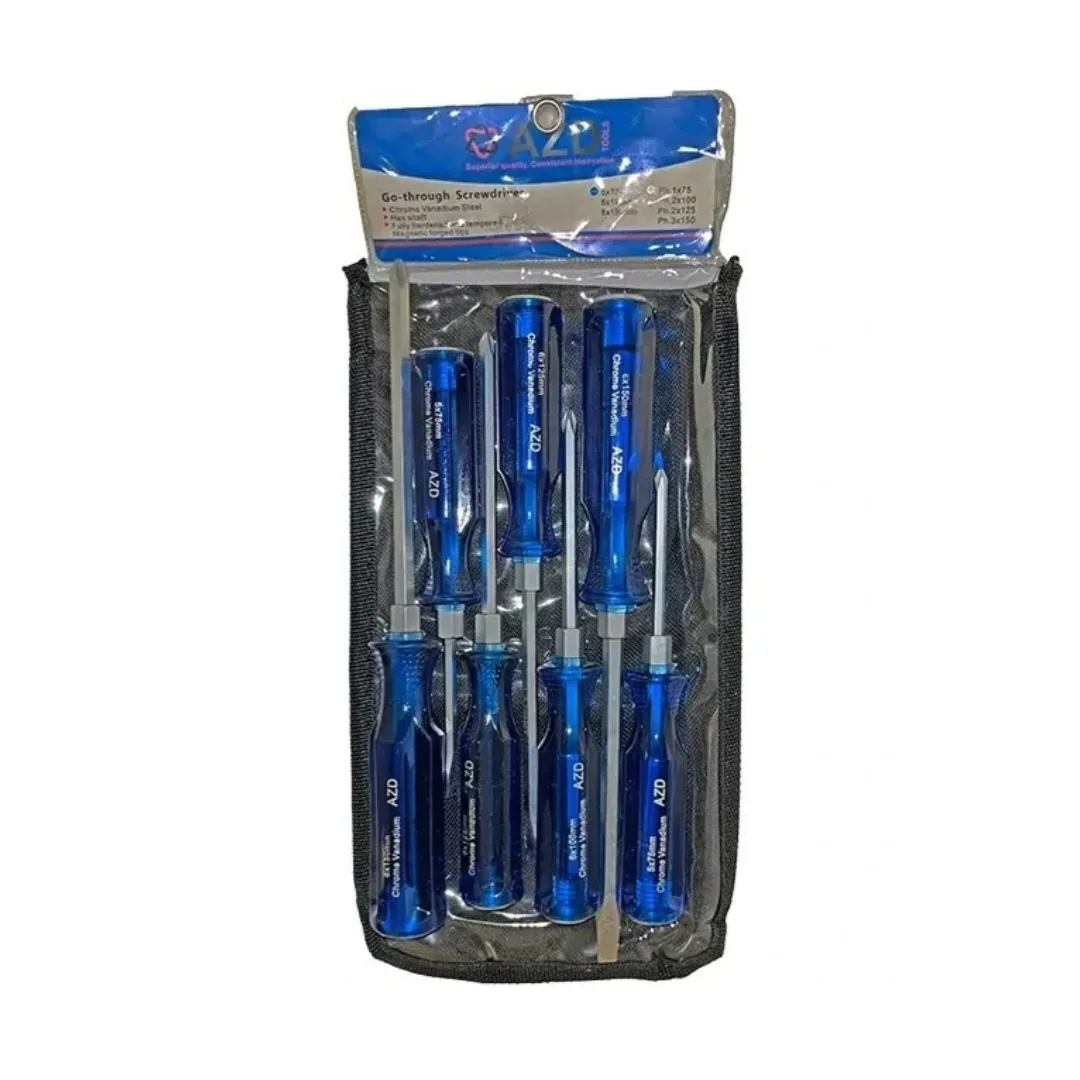 پیچ گوشتی ضربه خور 7 عددی AZD