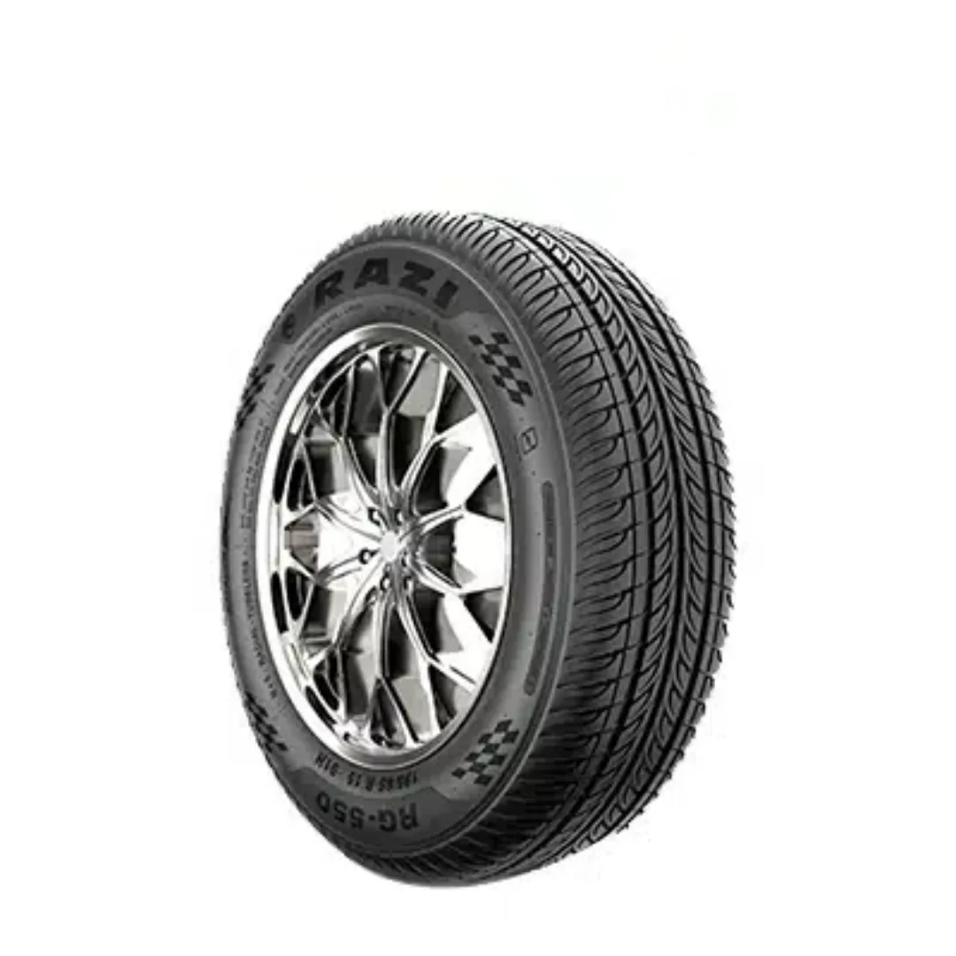 لاستیک رازی سایز 195/60/15 گل RG550 تک حلقه