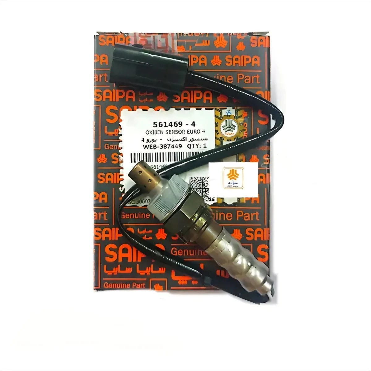 سنسور اکسیژن بالایی پراید زیمنس یورو 4 شرکتی سایپا کد 561469