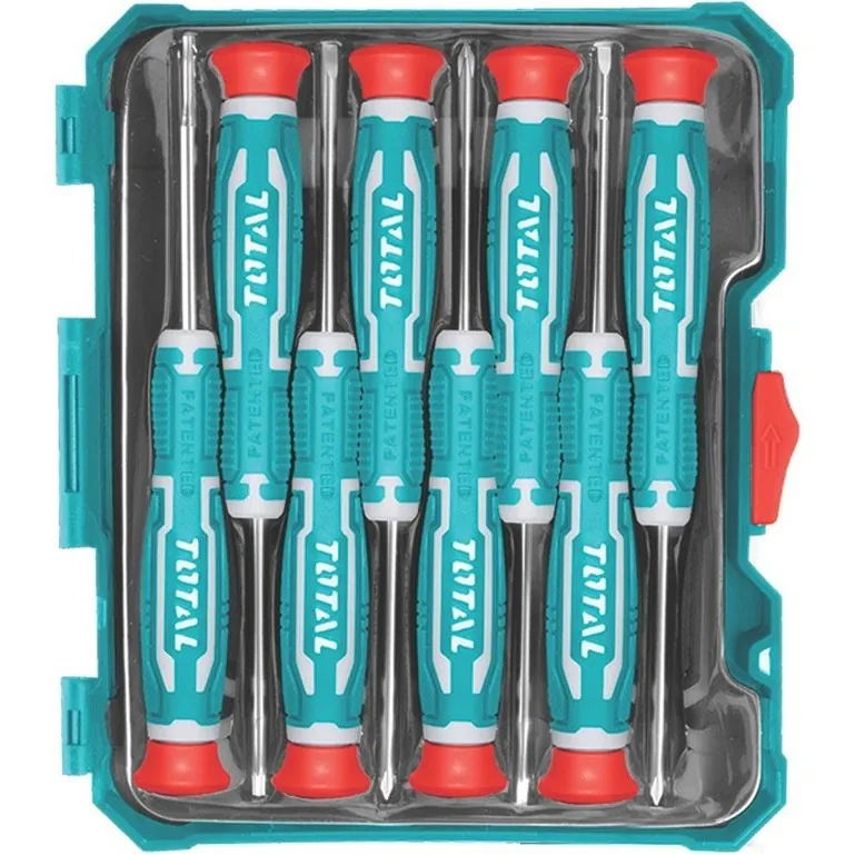 پیچ گوشتی ساعتی توتال مدل THT250826 مجموعه 8 عددی