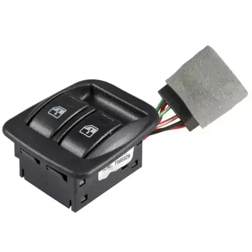 کلید شیشه بالابر چپ پراید X100 کروز