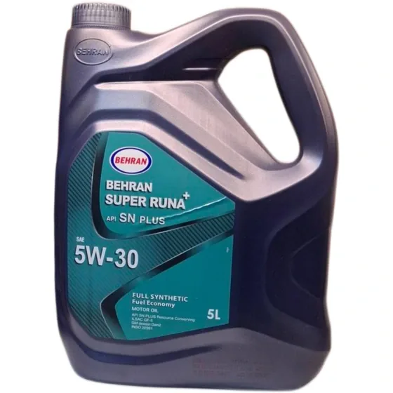 روغن موتور بهران فول سنتتیک 5W-30 SN PLUS سوپر رانا پلاس حجم 5 لیتری