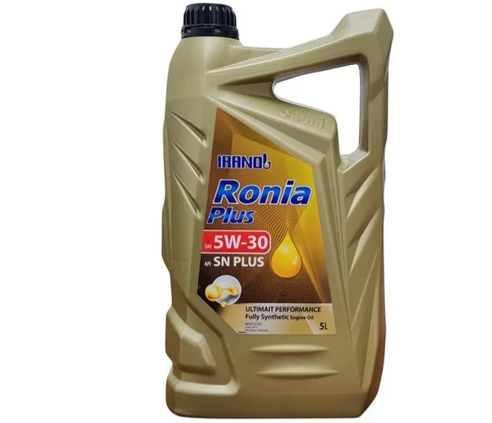 روغن موتور ایرانول SN PLUS 5W-30 حجم 5 لیتری