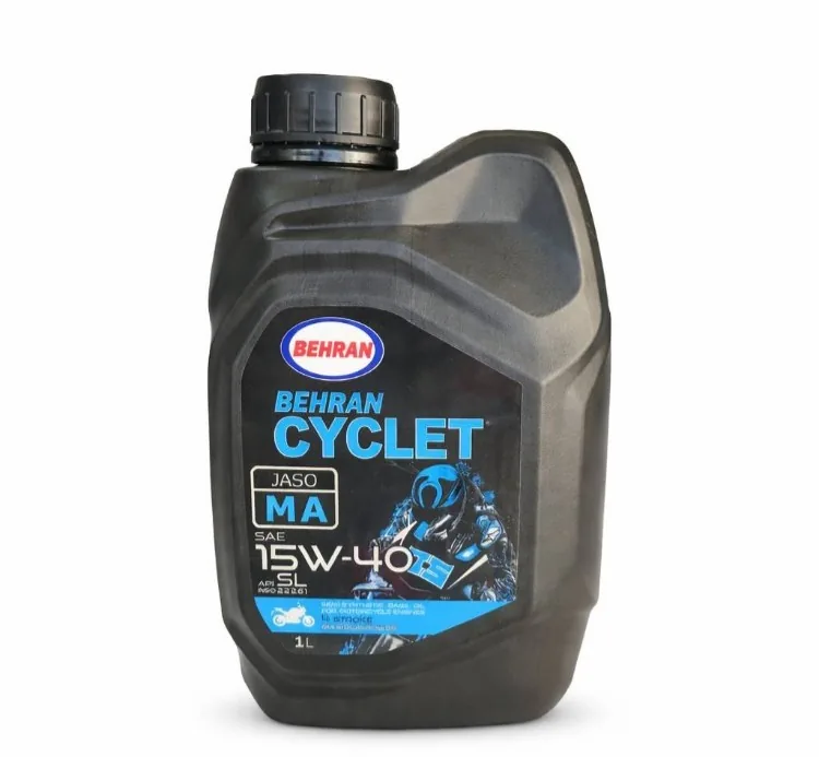 روغن موتور سیکلت بهران API SL 15W-40 حجم 1 لیتری