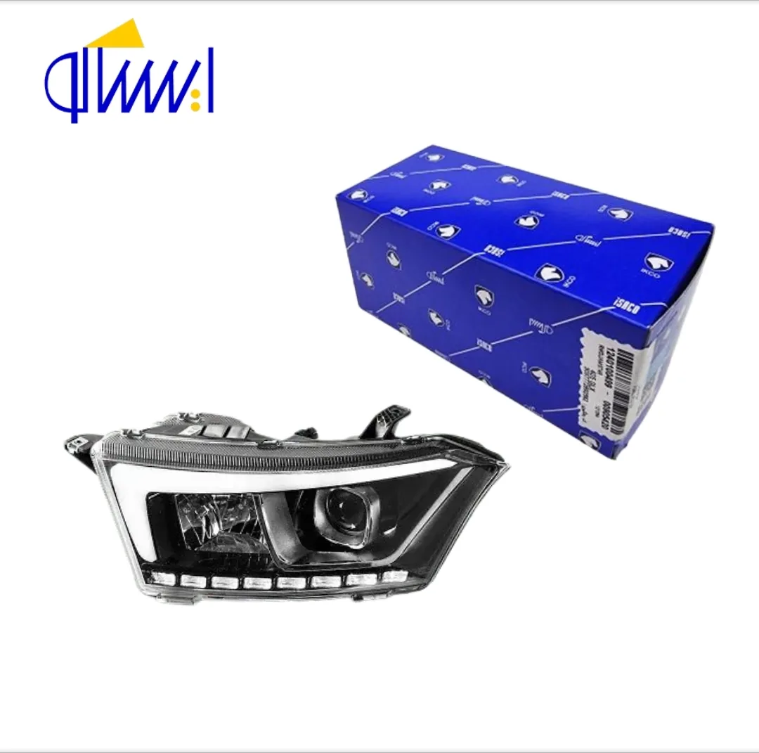 چراغ جلو و راهنمای چپ با موتور و بدون لامپ دنا ایساکو