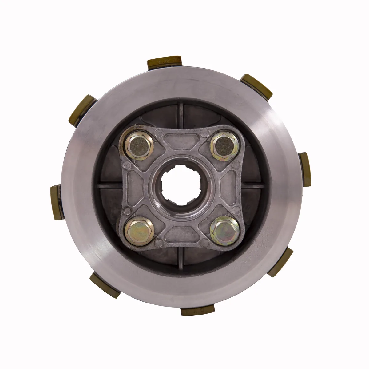 چهارشاخ کلاچ کامل با صفحه 4 پیچ موتورسیکلت هوندا سی‌دی‌آی 125 (HONDA CDI125) کورس