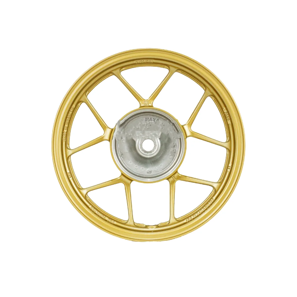 رینگ چرخ عقب طلایی موتورسیکلت هوندا واریو 150 (HONDA VARIO150) وارداتی اندونزی