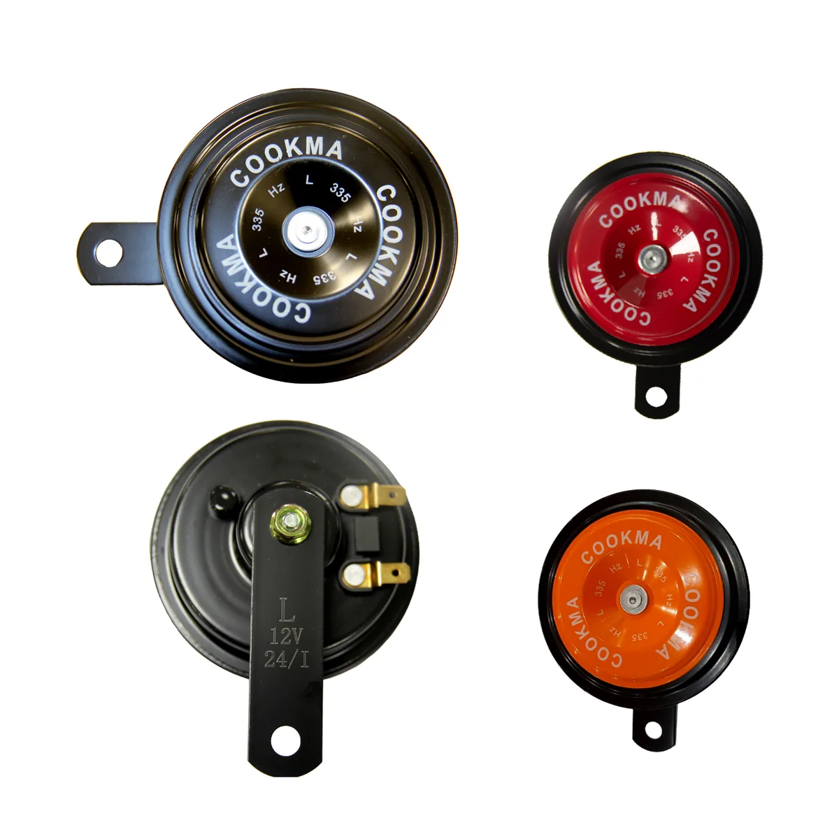 بوق بنزی 90mm در سه رنگ موتورسیکلت هیرو هانک (HERO HUNK) کوکما